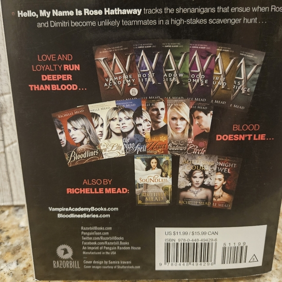 Vampire Academy The 10th Anniversary Edition Richelle Mead Paperback Book - Picture 6 of 6